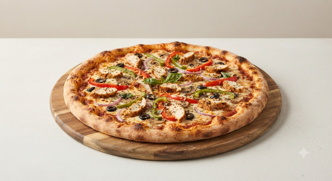 Supreme Chicken Pizza