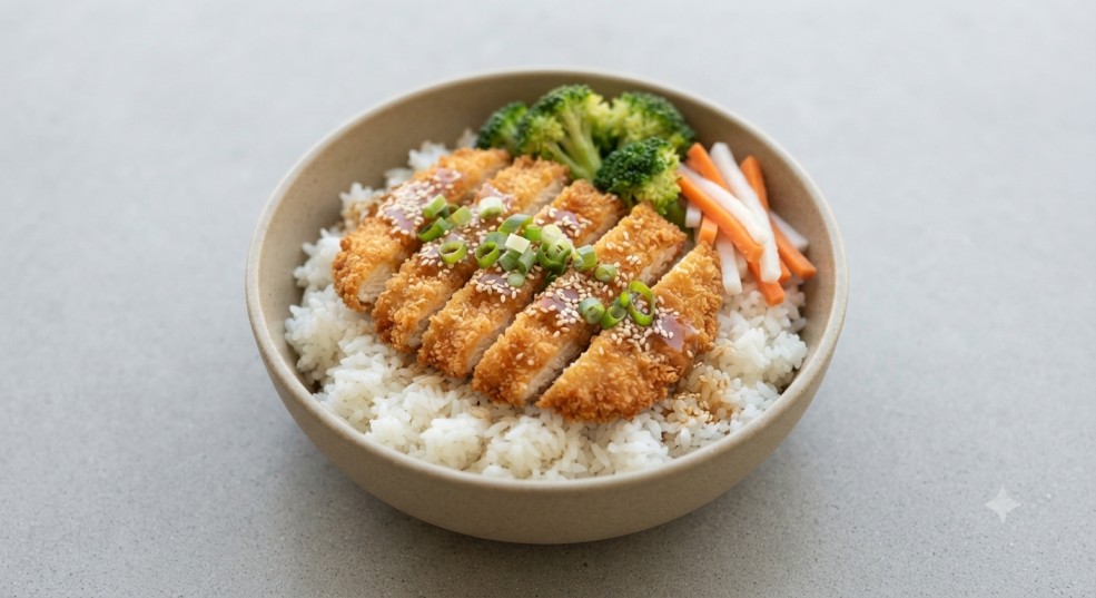 Chicken Strips Rice Bowl