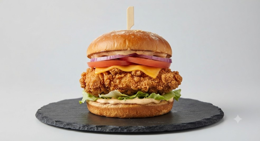 Krispy Chicken CLASSIC Burger